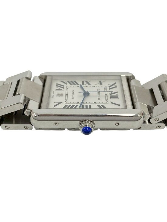 Cartier Tank Solo XL Stainless Steel Quartz Watch Silver main image 8
